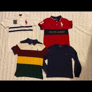 Polo Ralph Lauren boys shirts bundle size 6